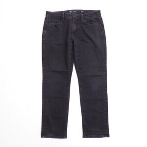 BKE Mens Mason Jeans Black Athletic Fit Stretch Zip Fly Size 33x30